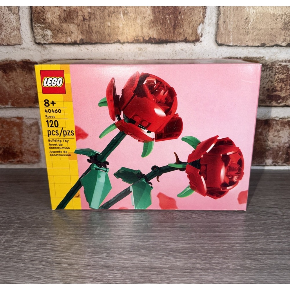 NEW LEGO Roses Botanical Collection 40460 Complete Set Box 120pcs Ages 8+